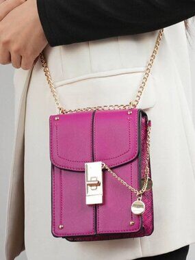 Iona Crossbody Handbag-Luxe Mini Chain Crossbody-various colors